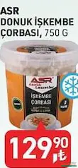 ASR DONUK İŞKEMBE ÇORBASI 750 G fiyat ve kampanya bilgisi